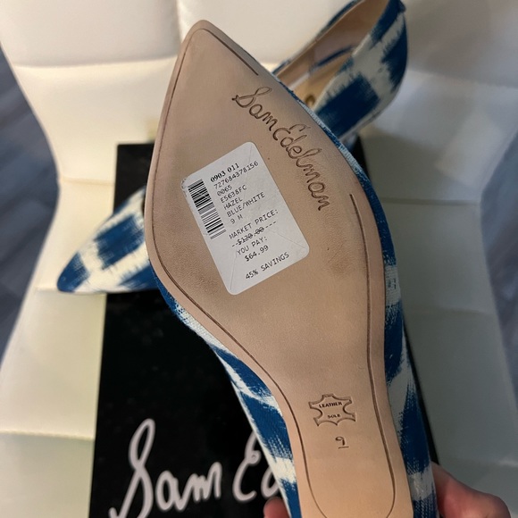Brand New Super Cute Sam Edelman Pumps Size 9 GREAT for SPRING - Picture 2 of 4